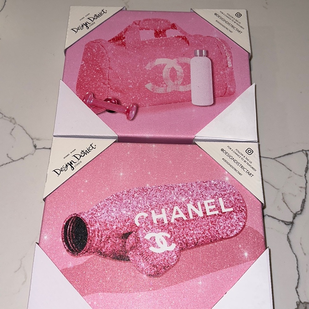 Design District Chanel Gym Wall Art - Picture 1 of 1